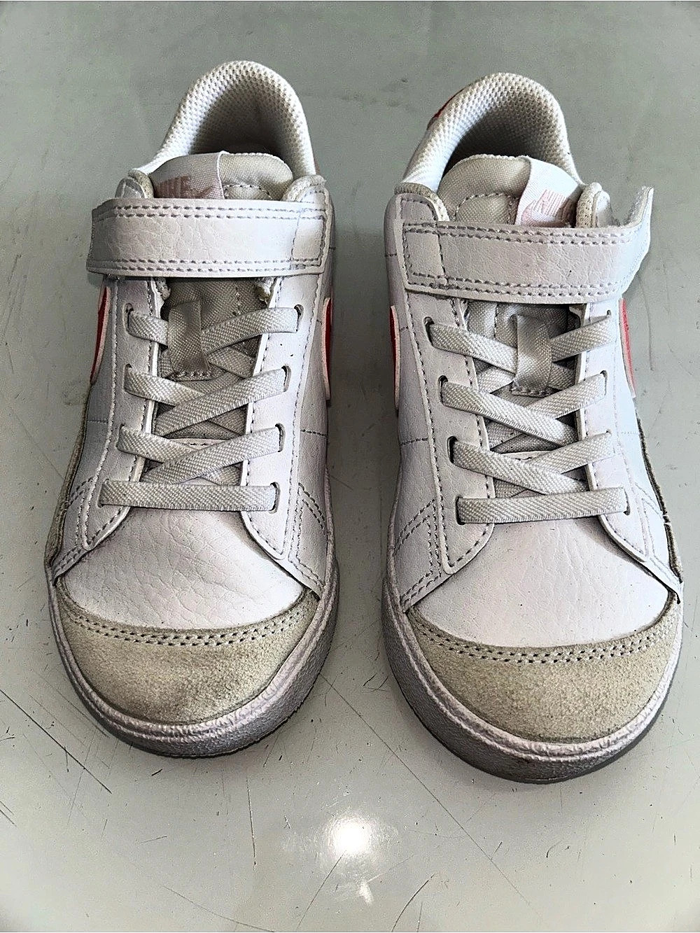 Nike Blazer Low '77 PS (Phantom/Bright Crimson) White & Red Sneakers